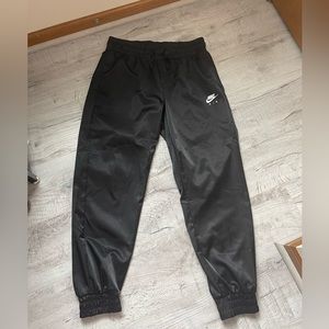 Nike Air Satin Track Court Black Pants Joggers